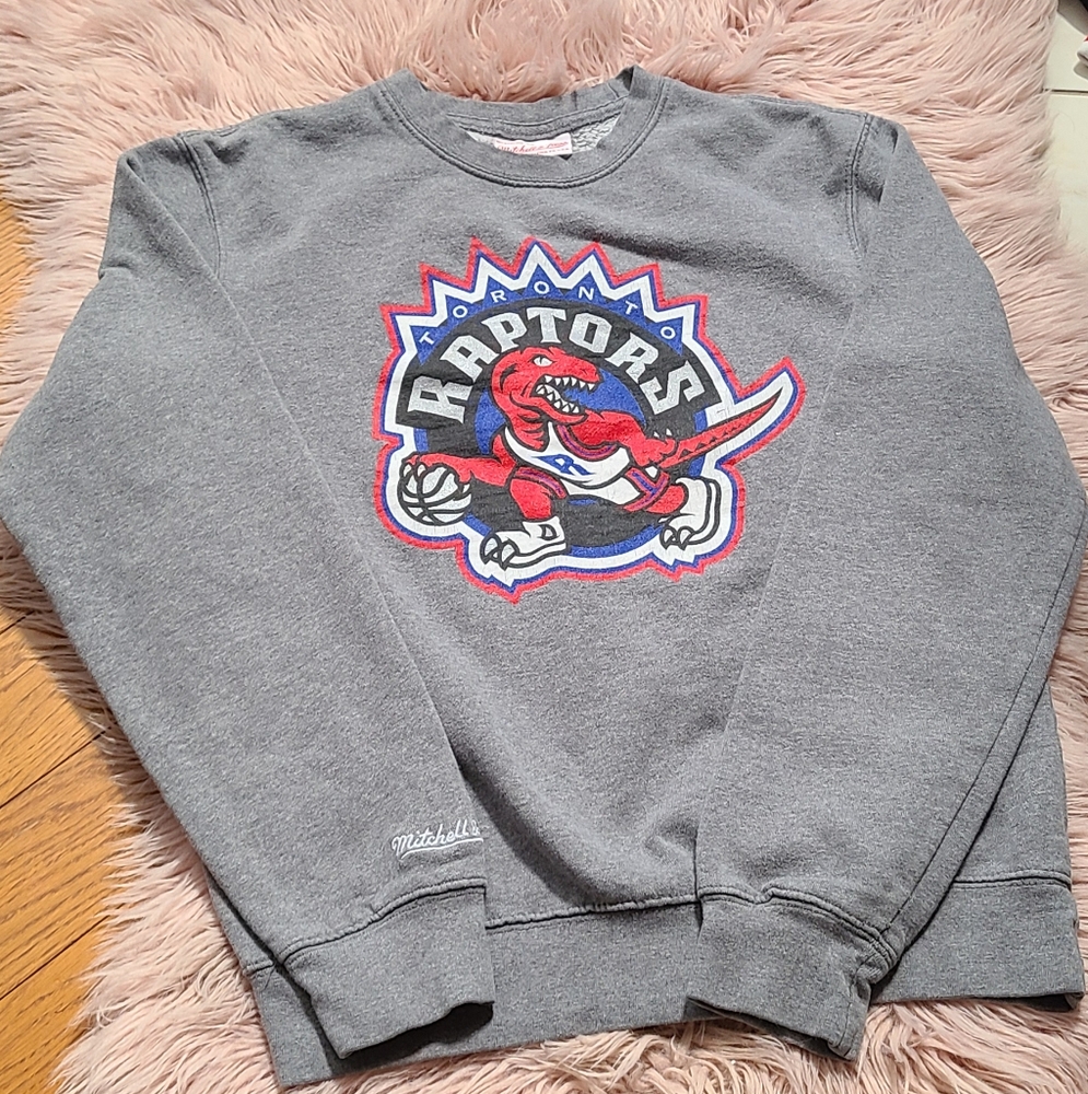 Men's Authentic Mitchell & Ness Raptors Sweater